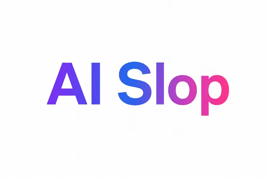 AI slop: cos'è la nuova spazzatura digitale generata dall'IA