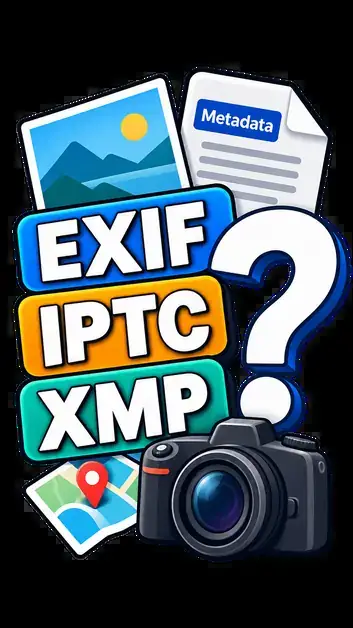 EXIF, IPTC, and XMP: What They Are and Where They Hide in Photos