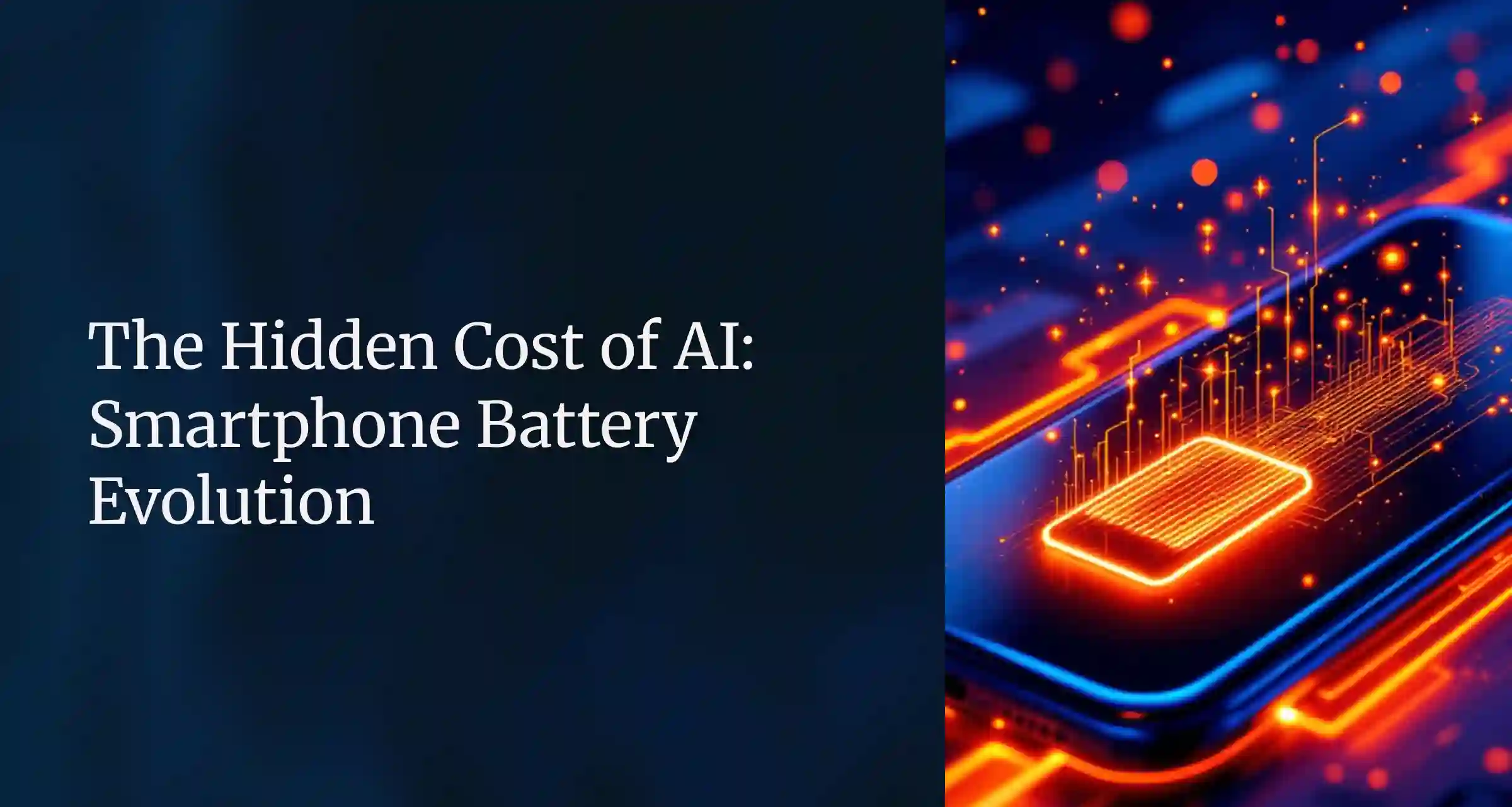 Batterie smartphone e intelligenza artificiale