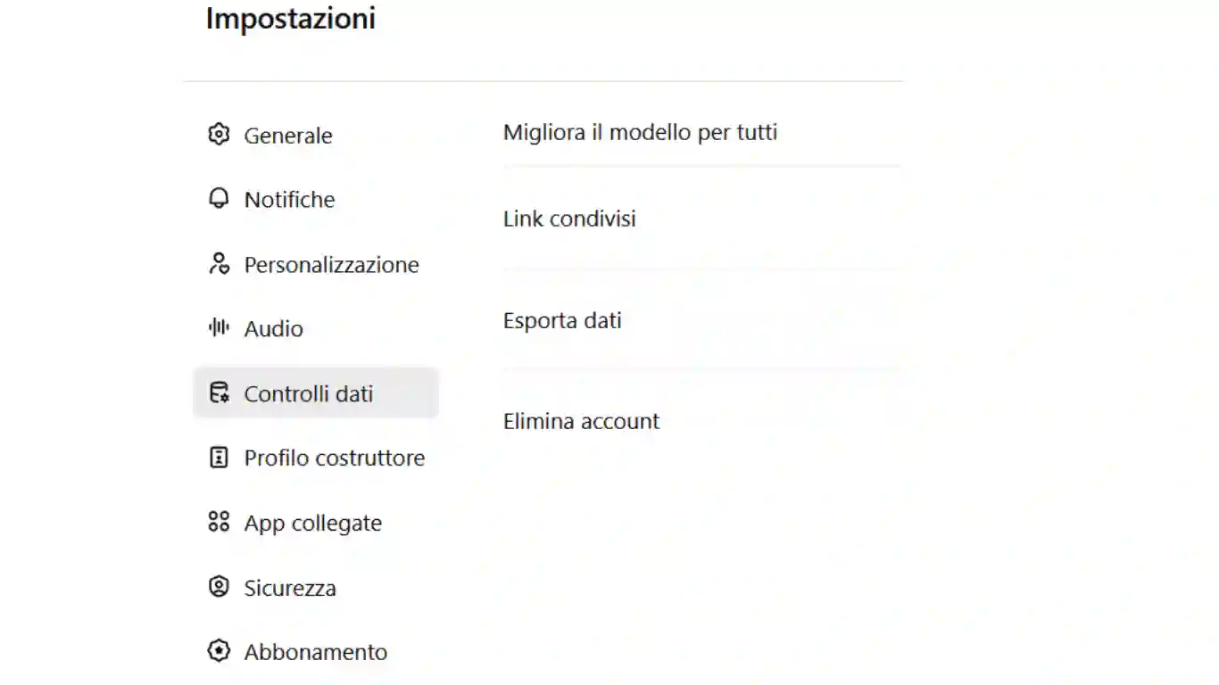 Condividere conversazioni ChatGPT